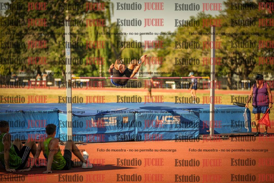 Fotos del salto en alto de varones
