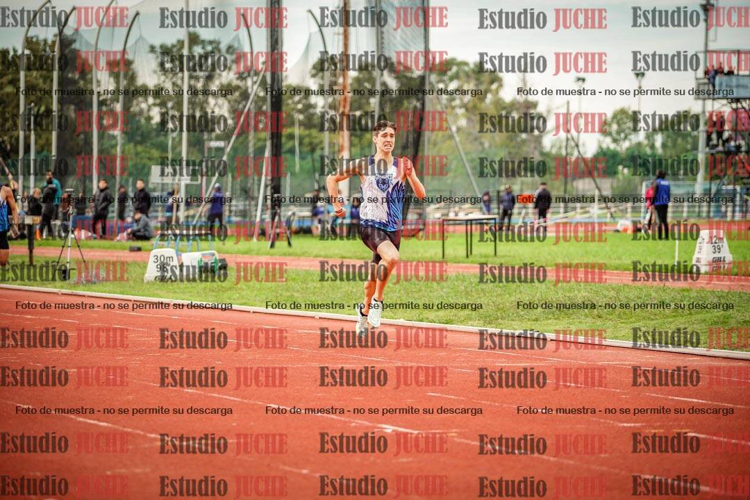 Fotos de los 400 m llanos de varones