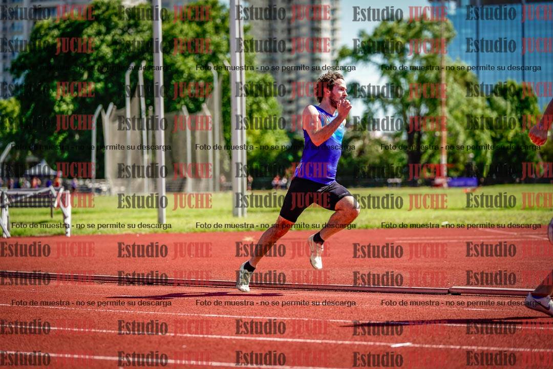 Fotos de los 200 m llanos de varones
