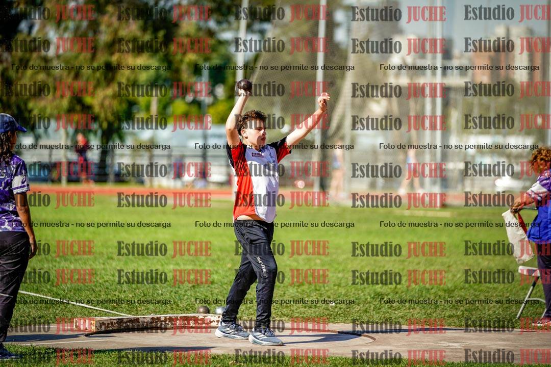 Fotos del lanzamiento de bala de varones