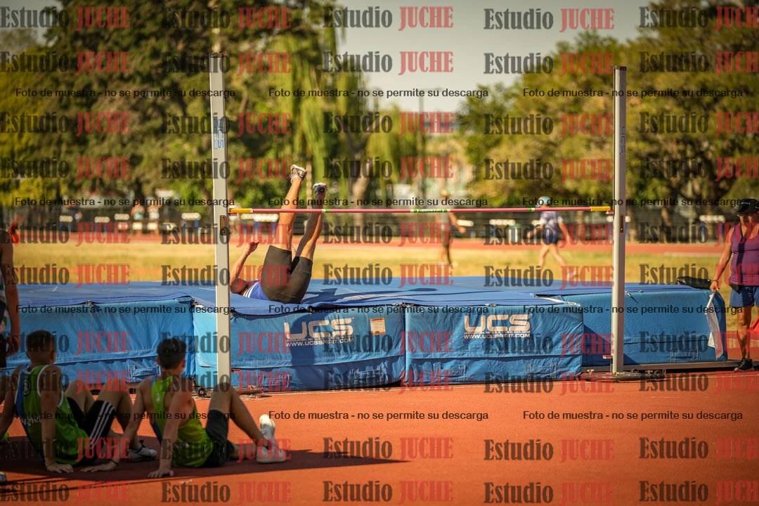 Fotos del salto en alto de varones