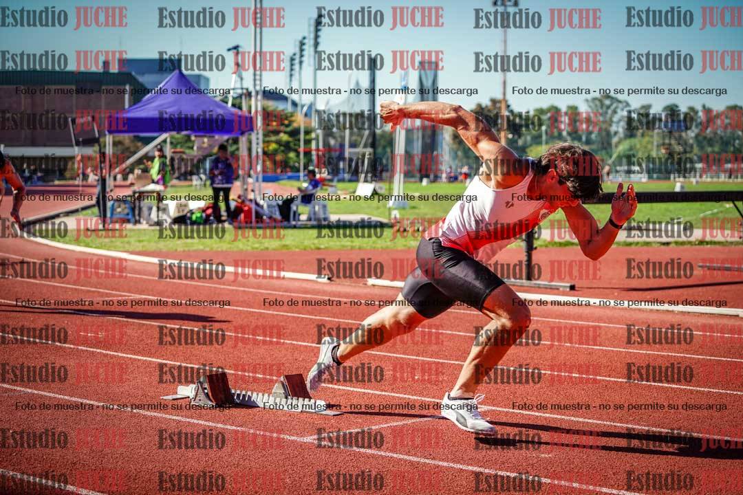 Fotos de los 400 m llanos de varones