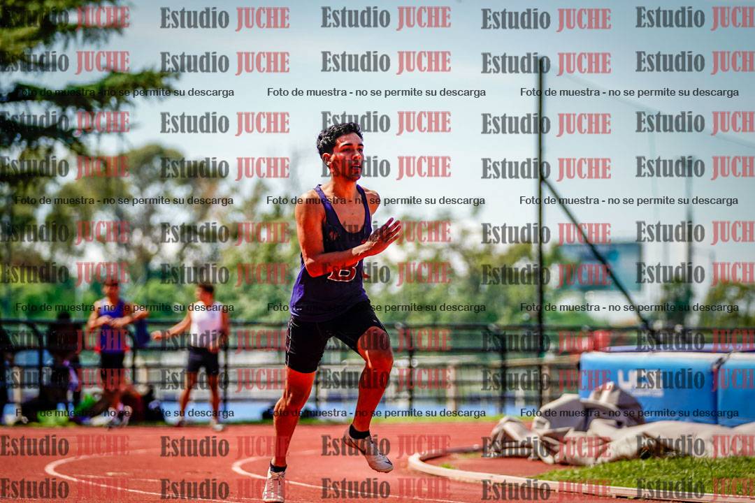 Fotos de los 100 m de varones
