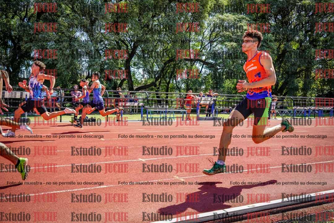 Fotos de los 100 m llanos de varones