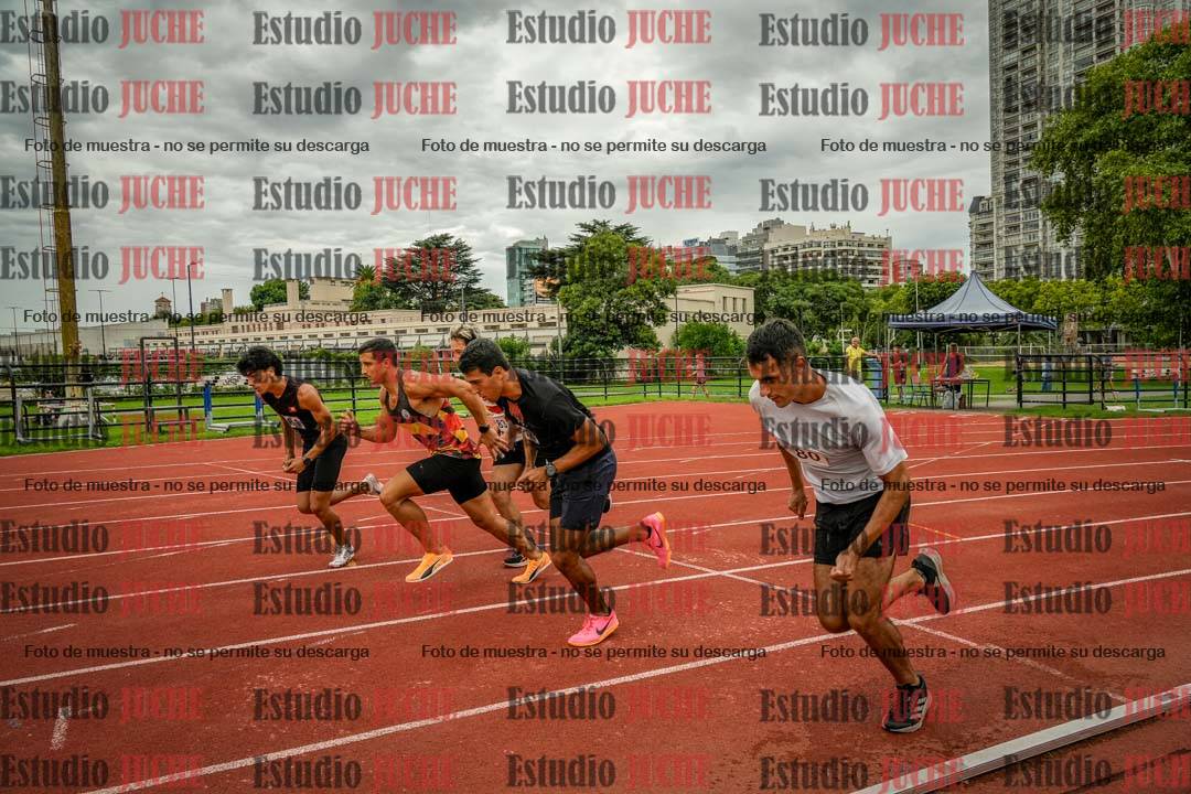 Fotos de los 1500 m llanos de varones - decatlón 10