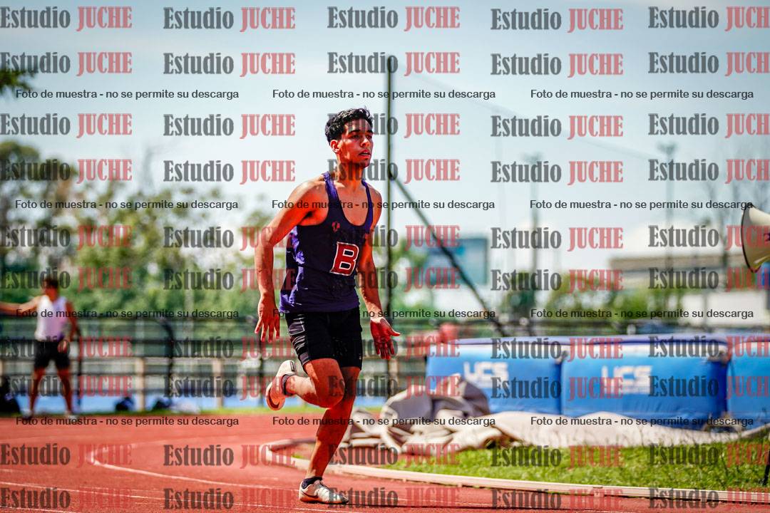 Fotos de los 100 m de varones