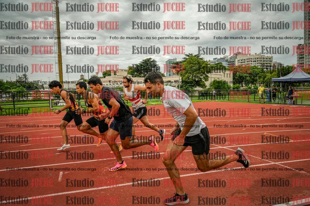 Fotos de los 1500 m llanos de varones - decatlón 10