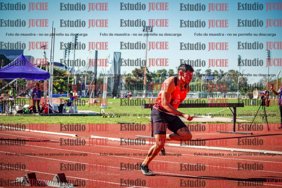 Fotos de los 400 m llanos de varones