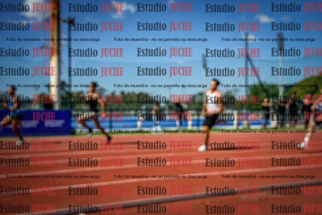 Fotos de los 200 m llanos de varones
