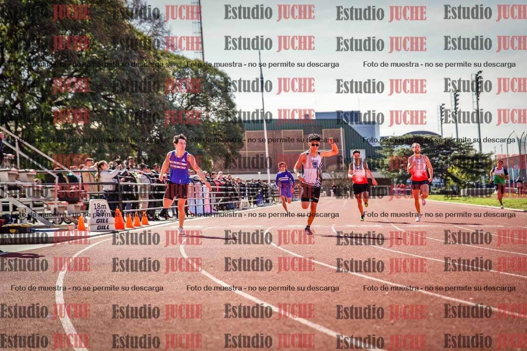 Fotos de los 200 m llanos de varones