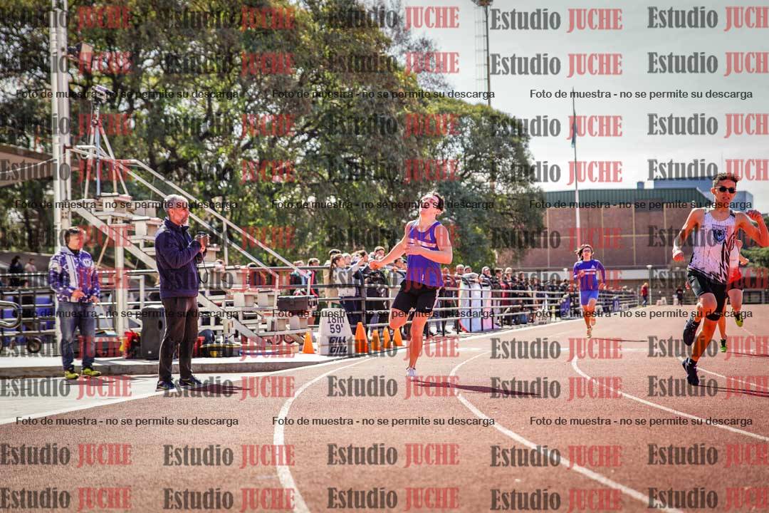 Fotos de los 200 m llanos de varones