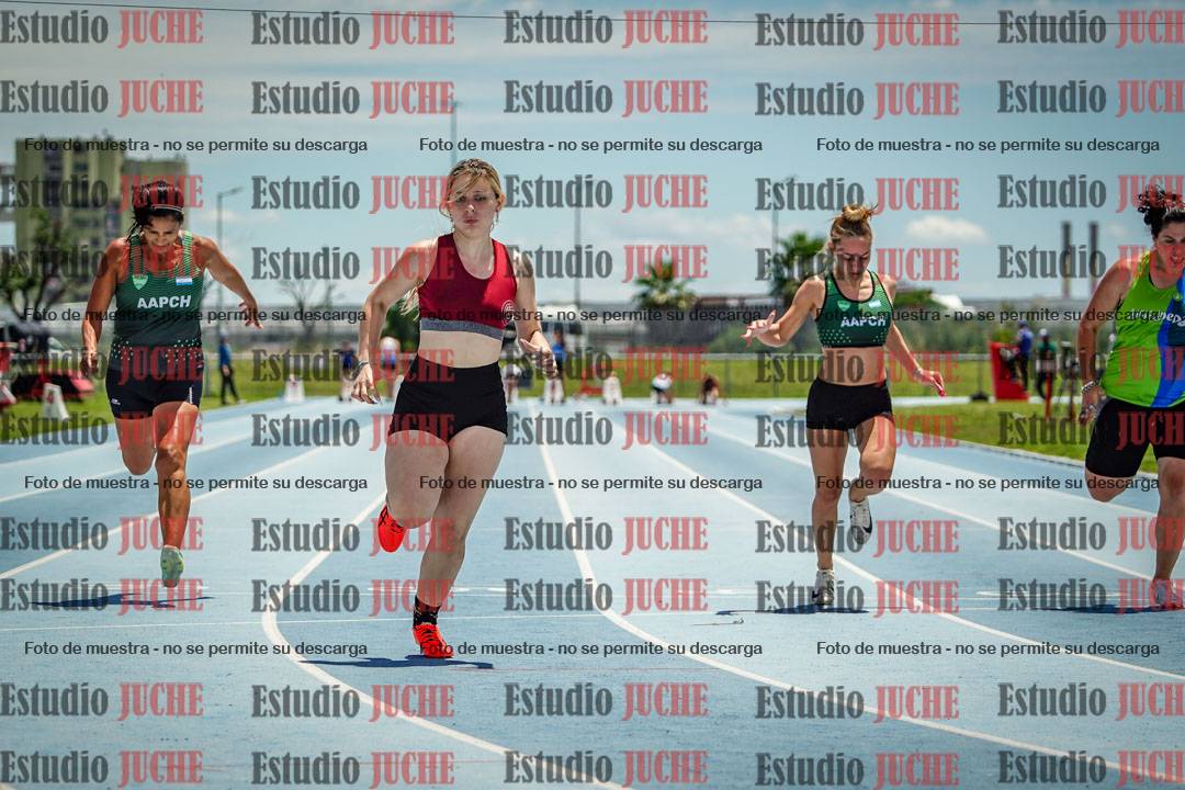 Fotos de los 100 m llanos de mujeres