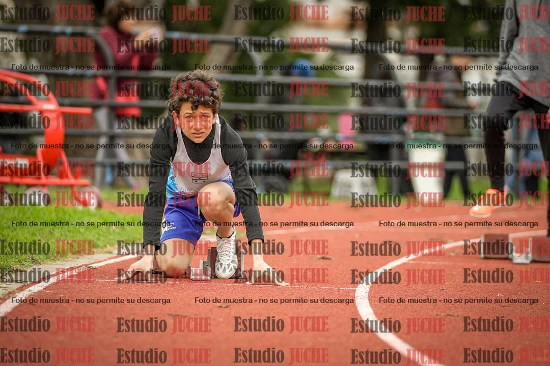 Fotos de los 200 m llanos de varones