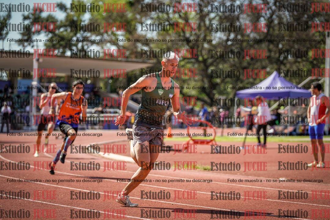 Fotos de los 400 m llanos de varones