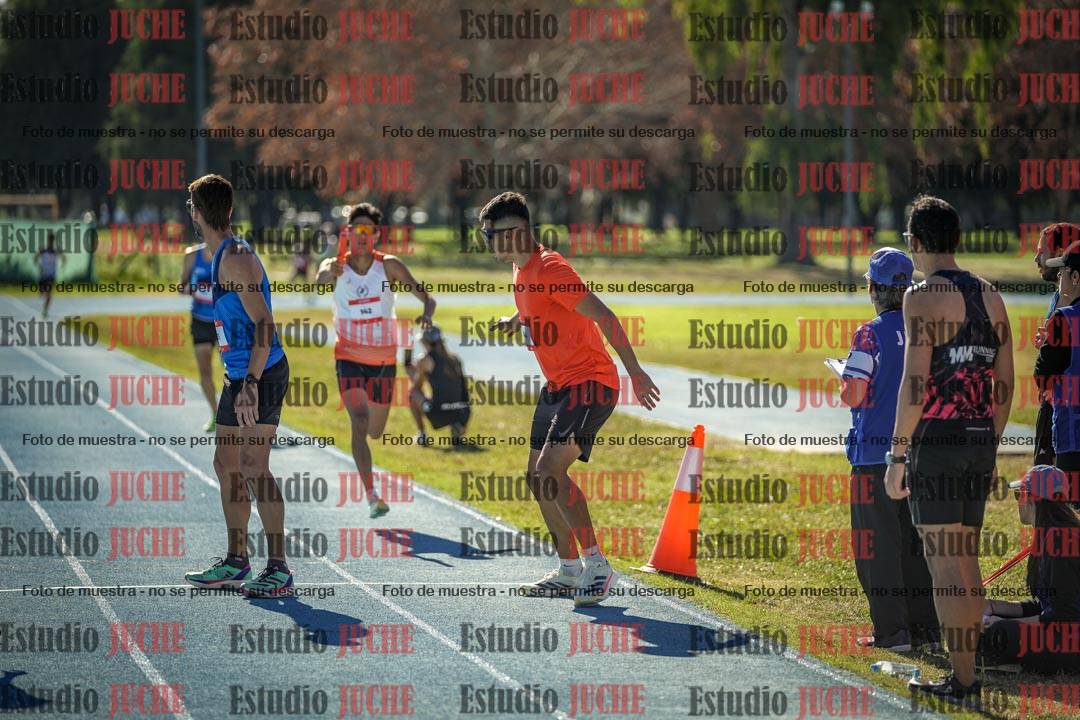 Fotos durante los relevos