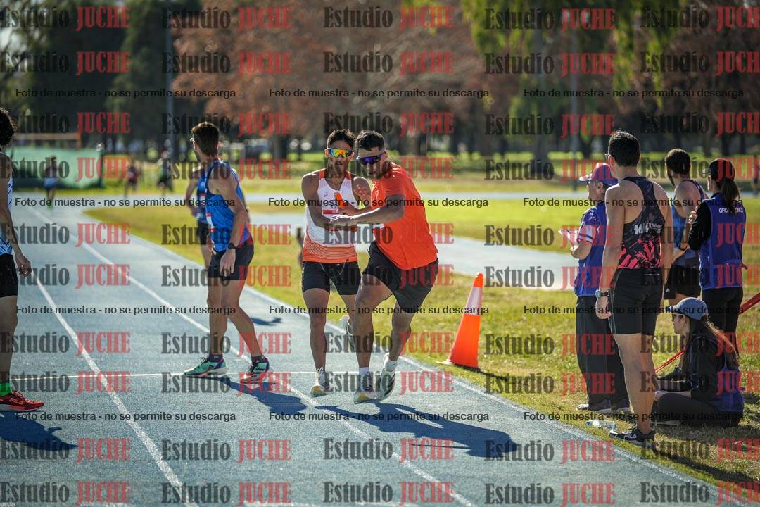 Fotos durante los relevos