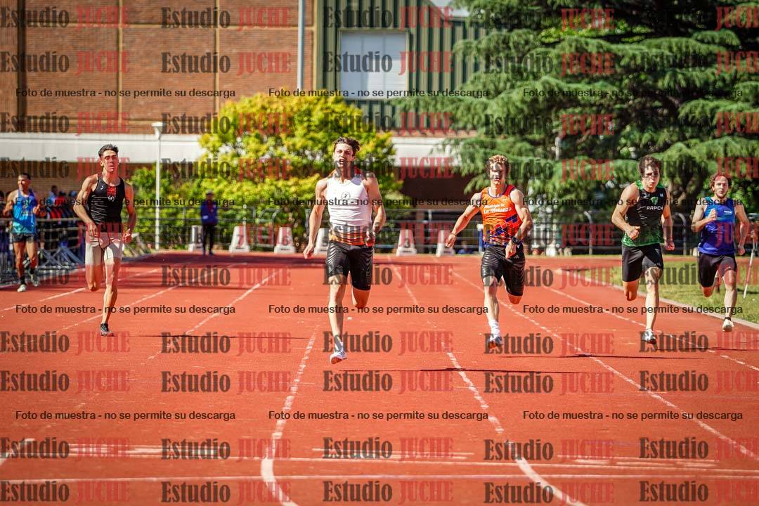Fotos de los 200 m llanos de varones