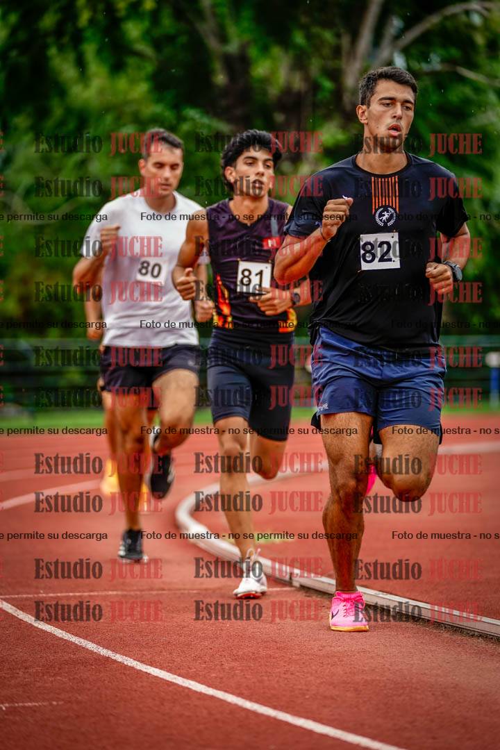 Fotos de los 1500 m llanos de varones - decatlón 10