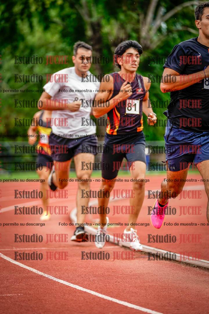 Fotos de los 1500 m llanos de varones - decatlón 10