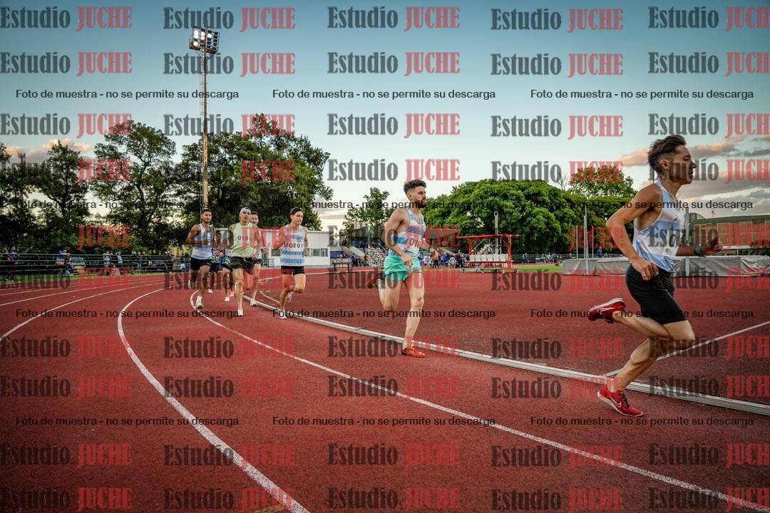 Fotos de los 1500 m llanos de varones