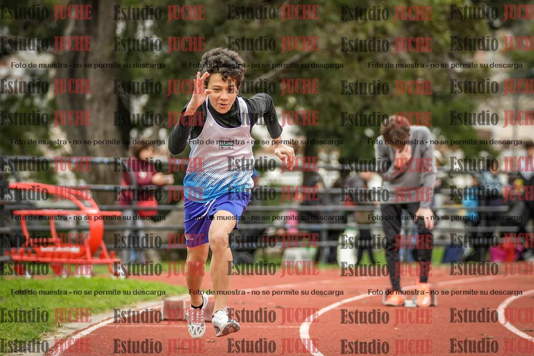 Fotos de los 200 m llanos de varones