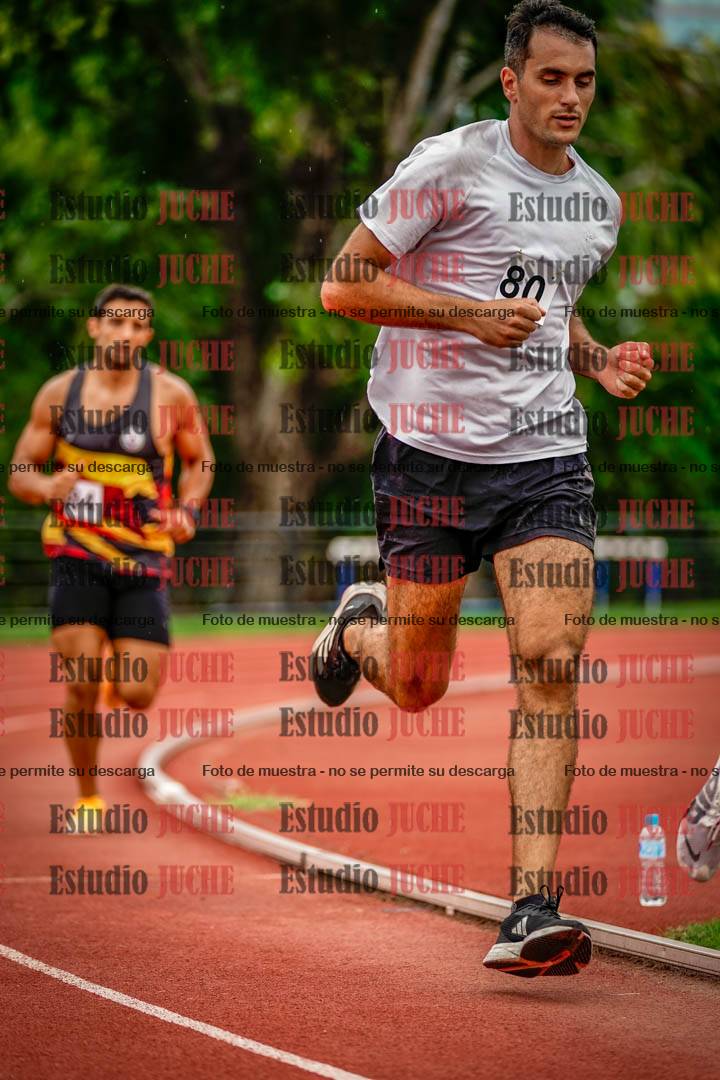 Fotos de los 1500 m llanos de varones - decatlón 10
