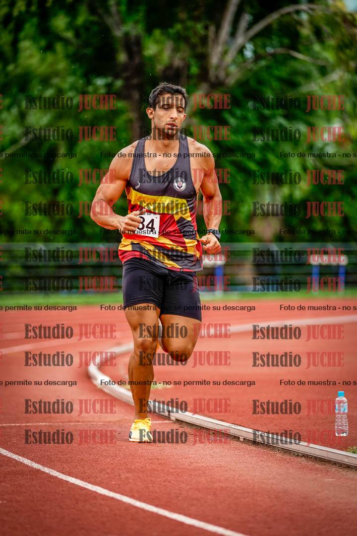 Fotos de los 1500 m llanos de varones - decatlón 10