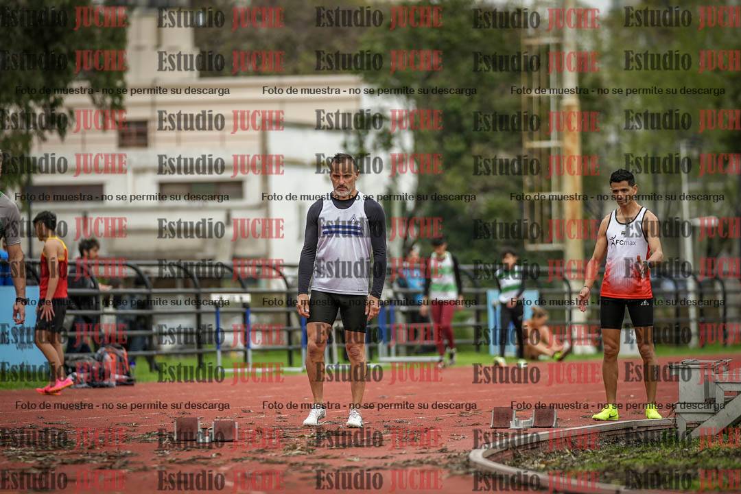 Fotos de los 200 m llanos de varones