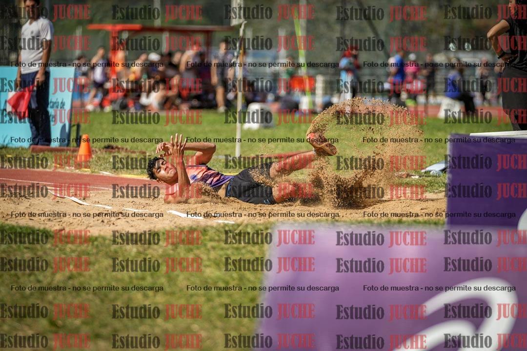 Fotos del salto triple de varones