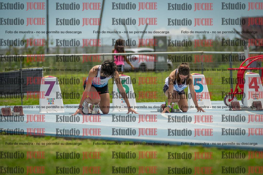 Fotos de los 100 m llanos de mujeres