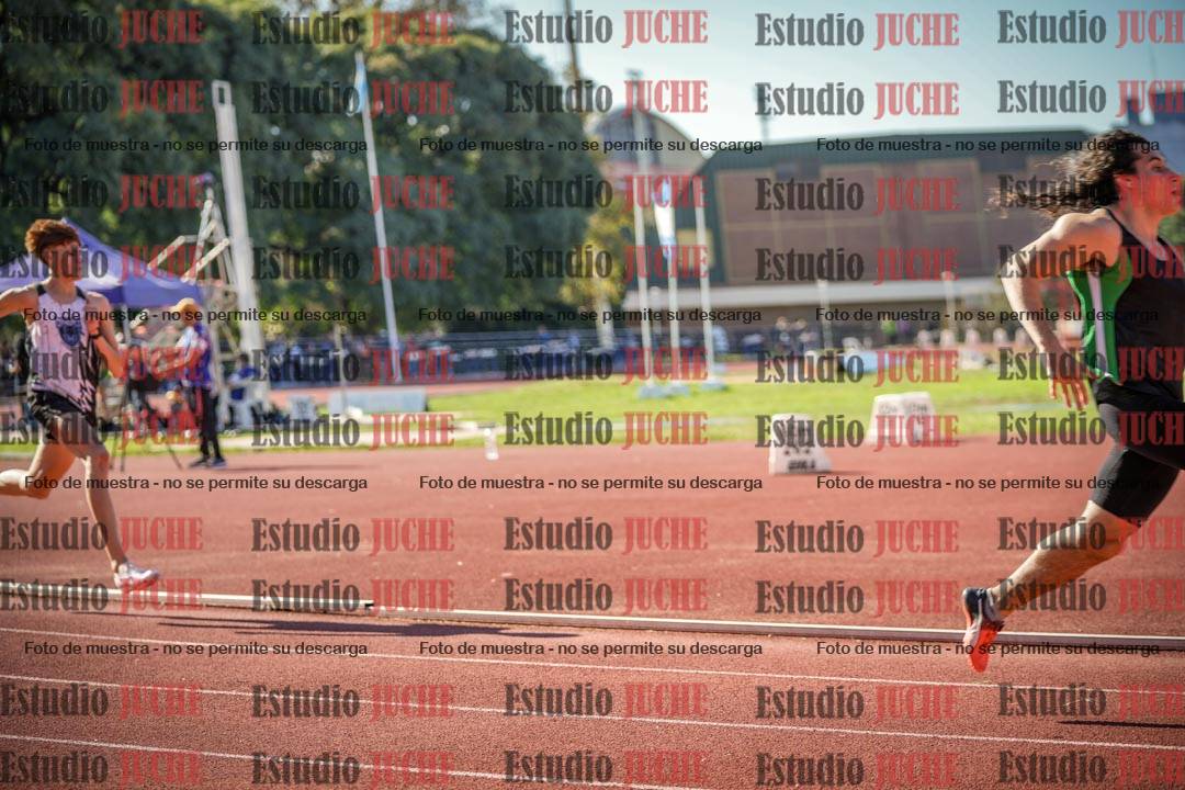 Fotos de los 400 m llanos de varones