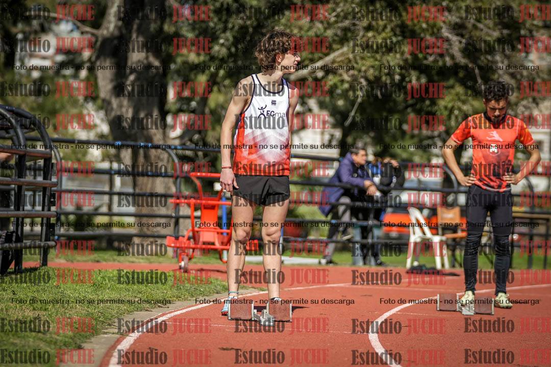 Fotos de los 200 m llanos de varones
