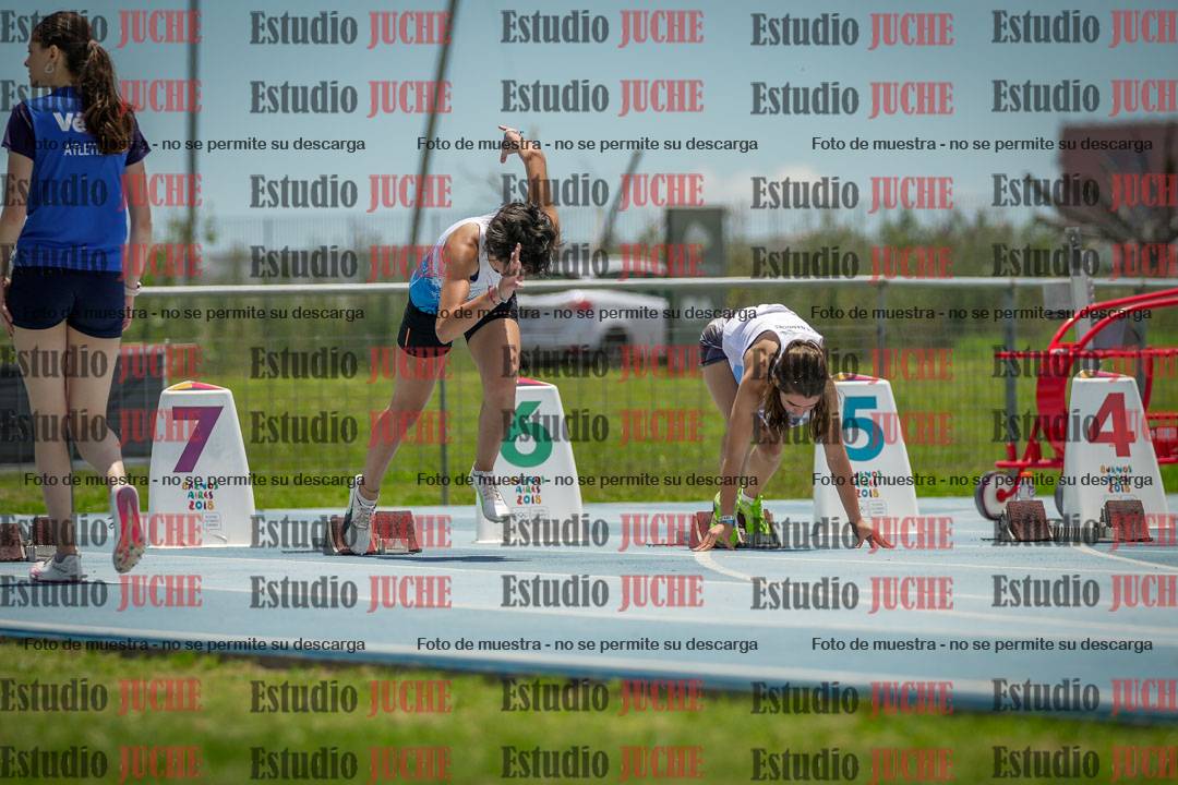 Fotos de los 100 m llanos de mujeres