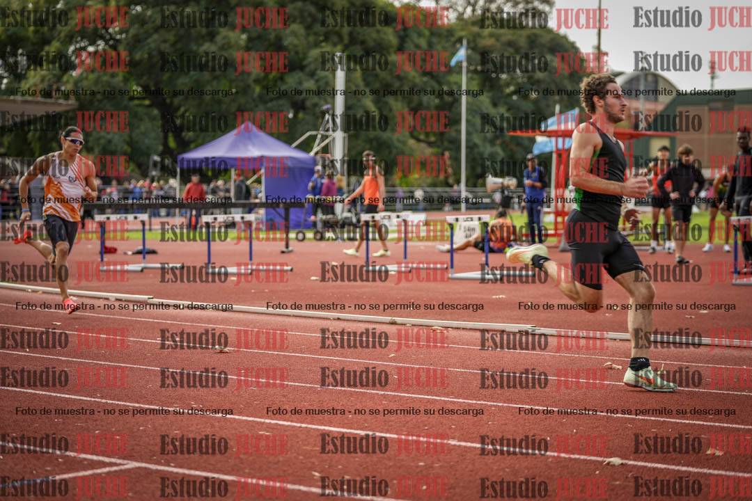 Fotos de los 400 m llanos de varones