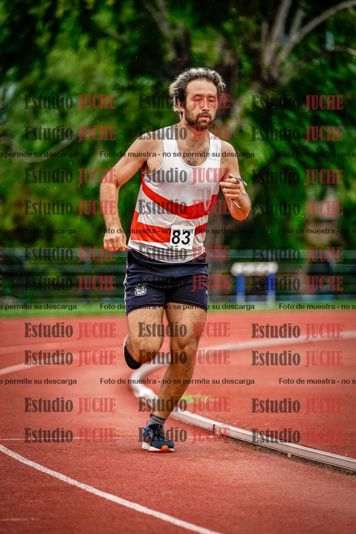 Fotos de los 1500 m llanos de varones - decatlón 10