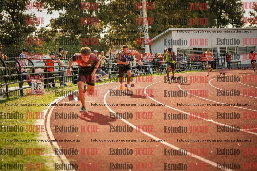 Fotos de los 400 m llanos de varones