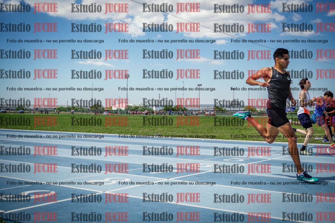 Fotos de los 400 m llanos de varones