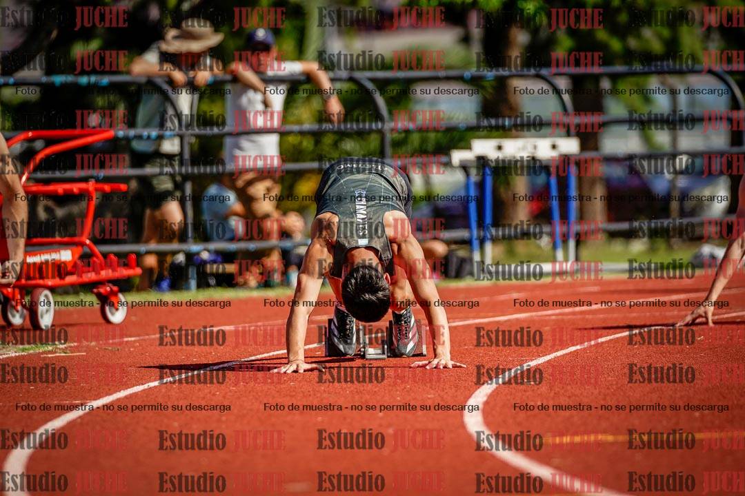 Fotos de los 200 m llanos de varones