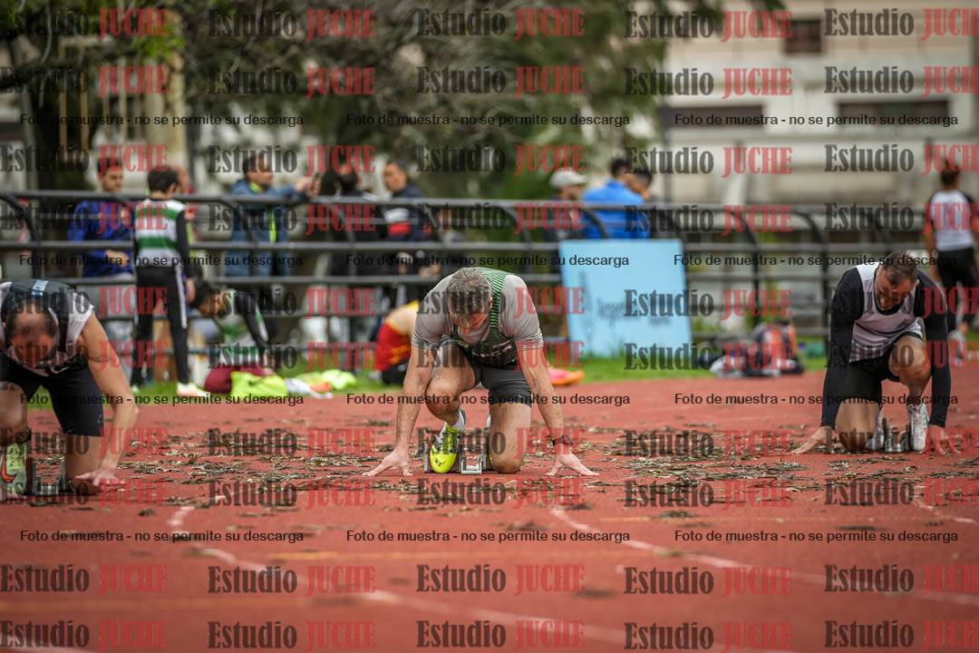 Fotos de los 200 m llanos de varones