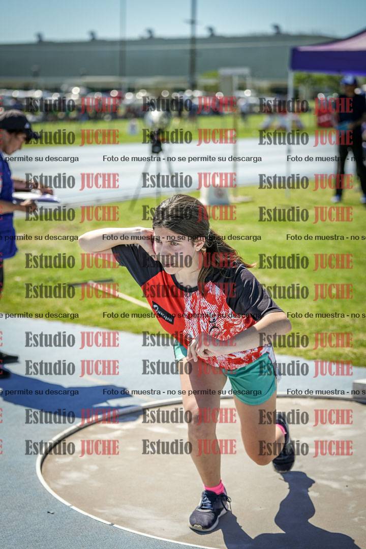 Fotos del lanzamiento de bala de mujeres - U14