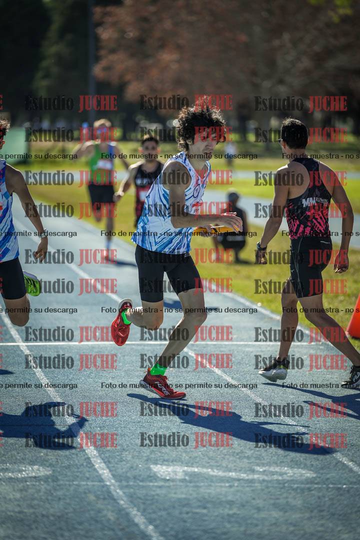 Fotos durante los relevos