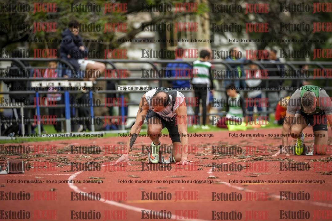 Fotos de los 200 m llanos de varones