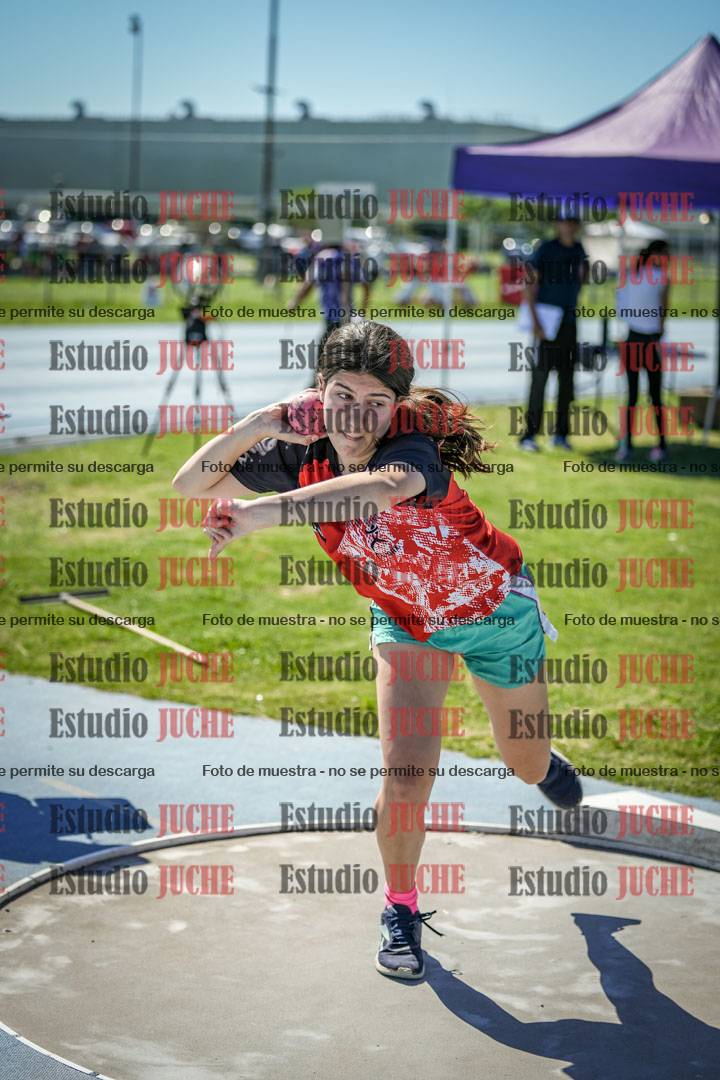 Fotos del lanzamiento de bala de mujeres - U14