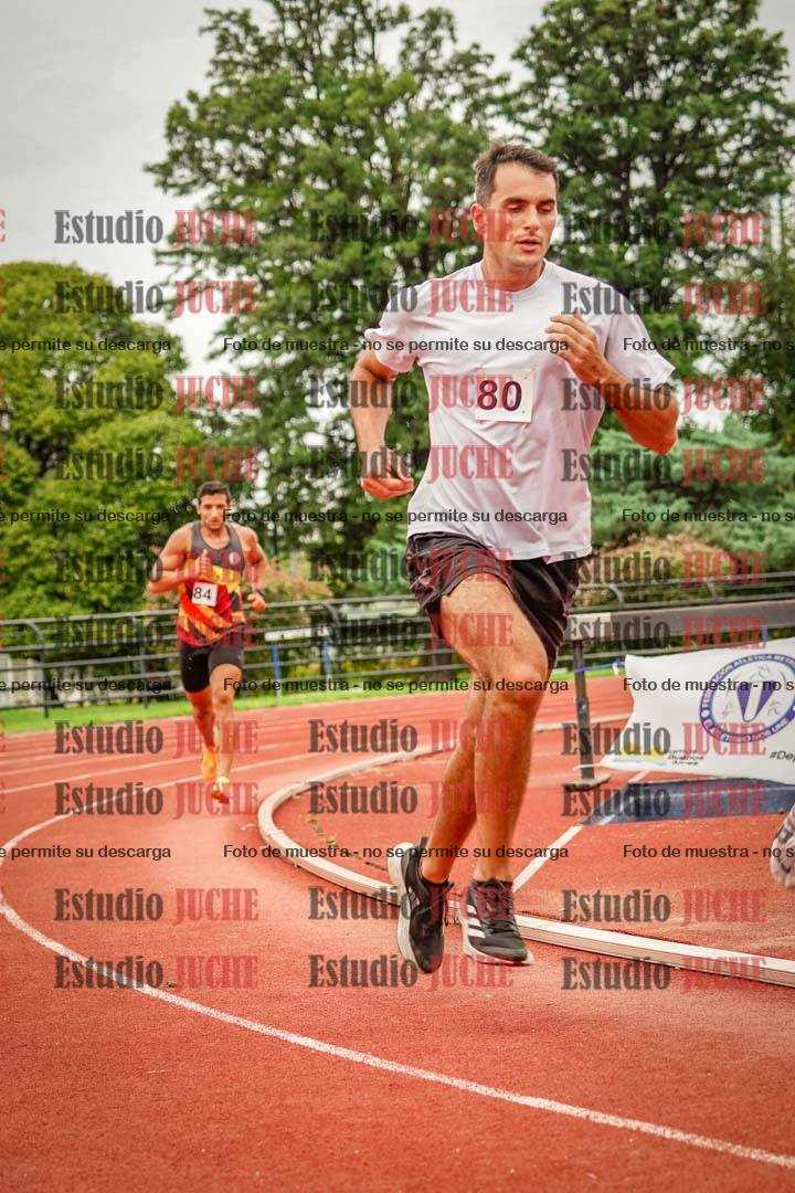 Fotos de los 1500 m llanos de varones - decatlón 10