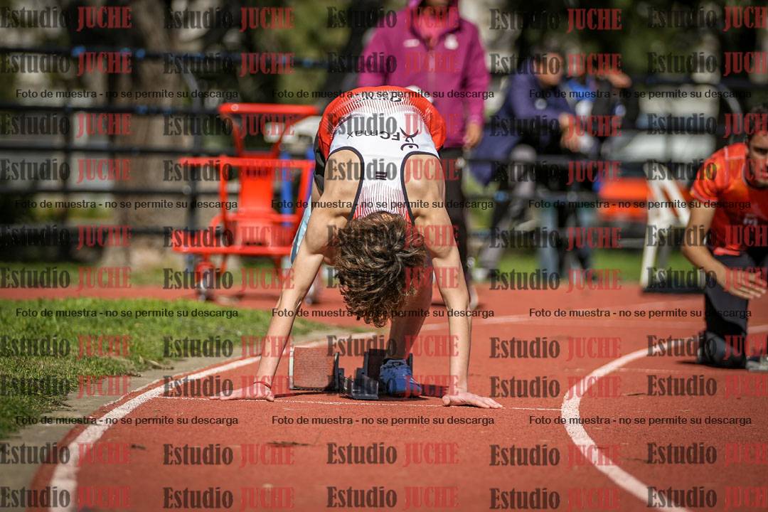 Fotos de los 200 m llanos de varones