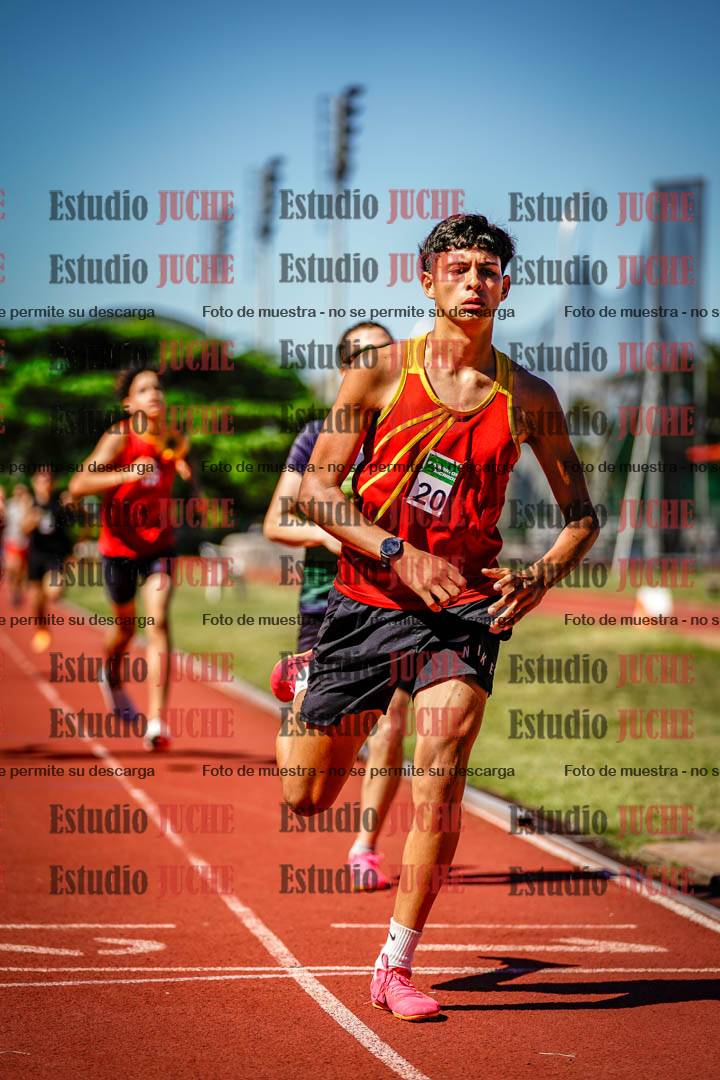 Fotos de los 800 m llanos de varones
