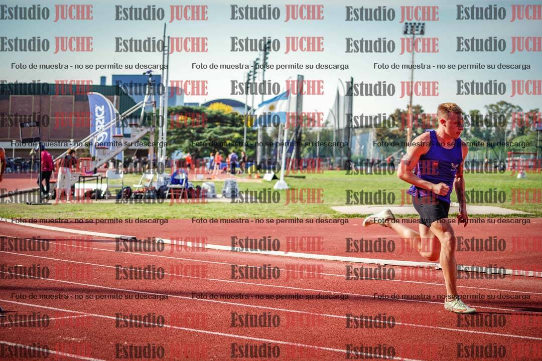 Fotos de los 400 m llanos de varones