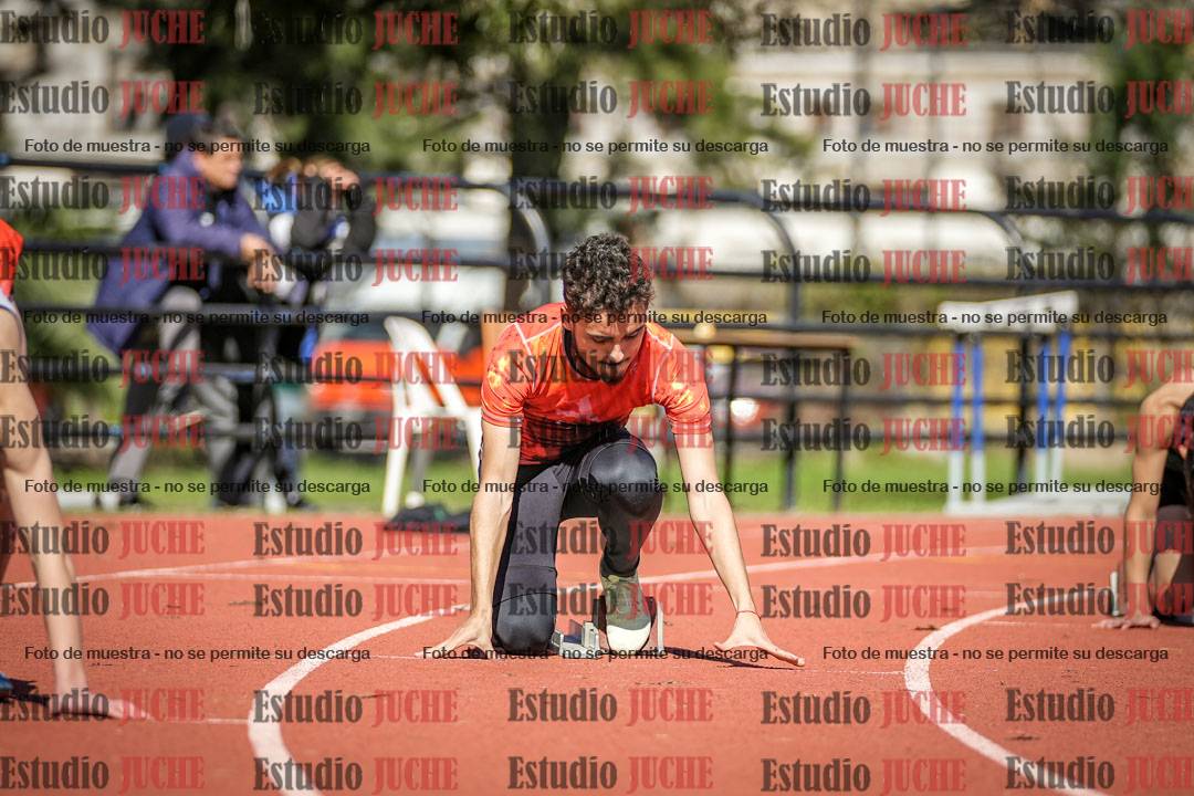 Fotos de los 200 m llanos de varones