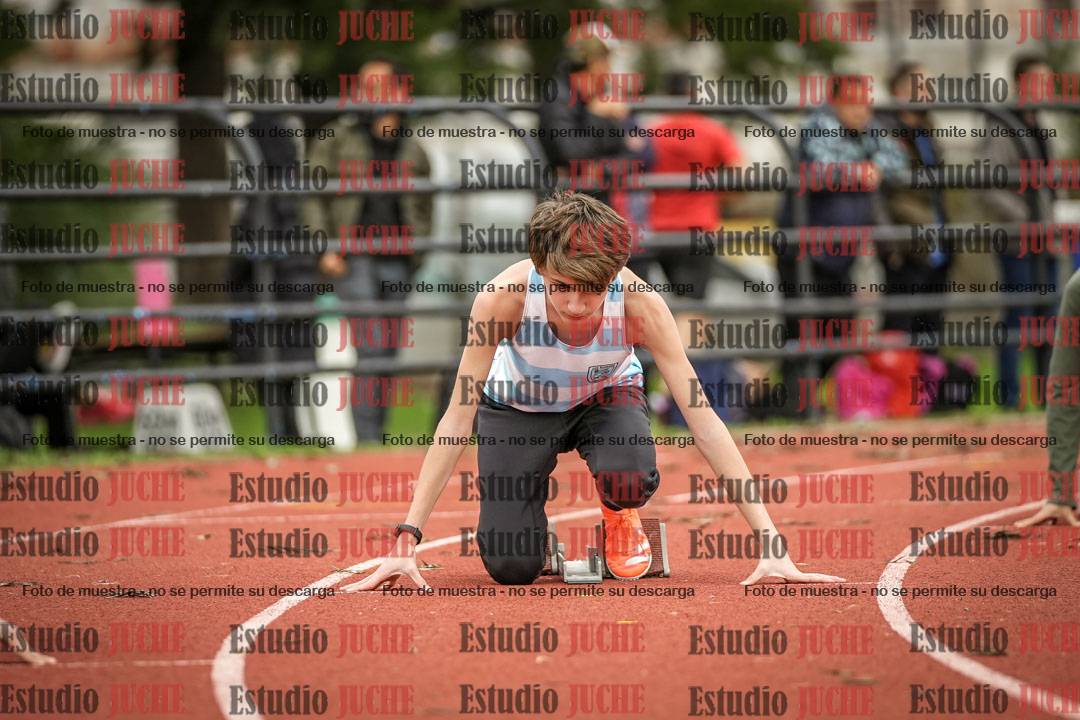 Fotos de los 200 m llanos de varones