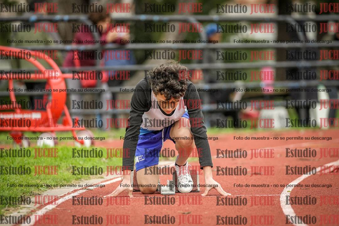 Fotos de los 200 m llanos de varones